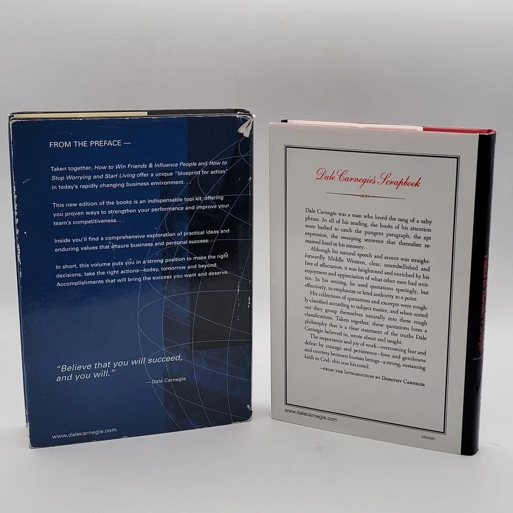 Dale Carnegie Pathways to Success & Scrapbook‎ Hardcover Set Training Ed Good